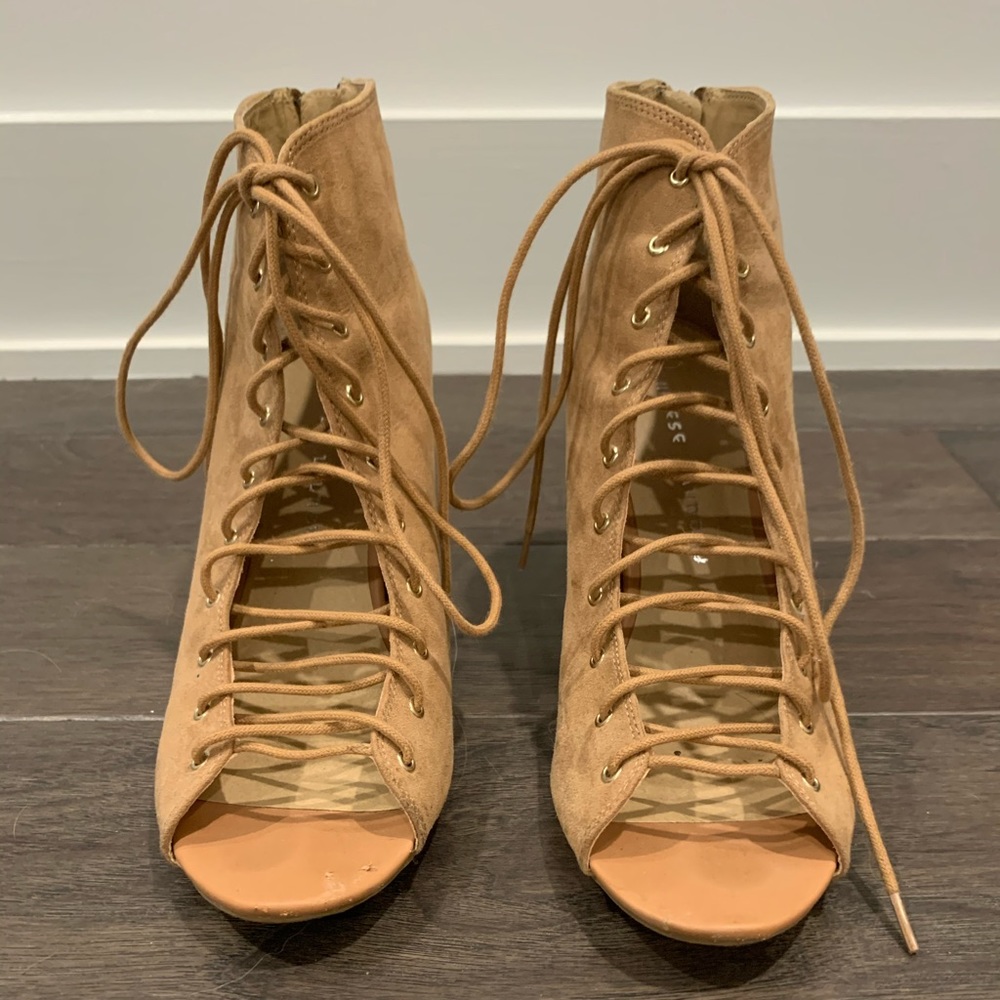 Lace Up Heels
